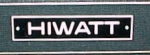 Manufacturer Hiwatt