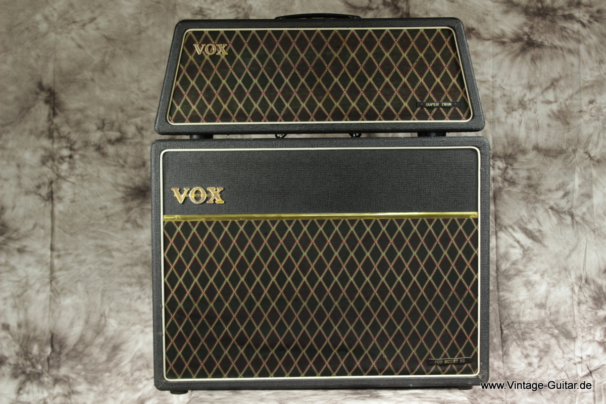 Vox Ac 30 Top Super Twin 2x12 Cab 1965 A 1257