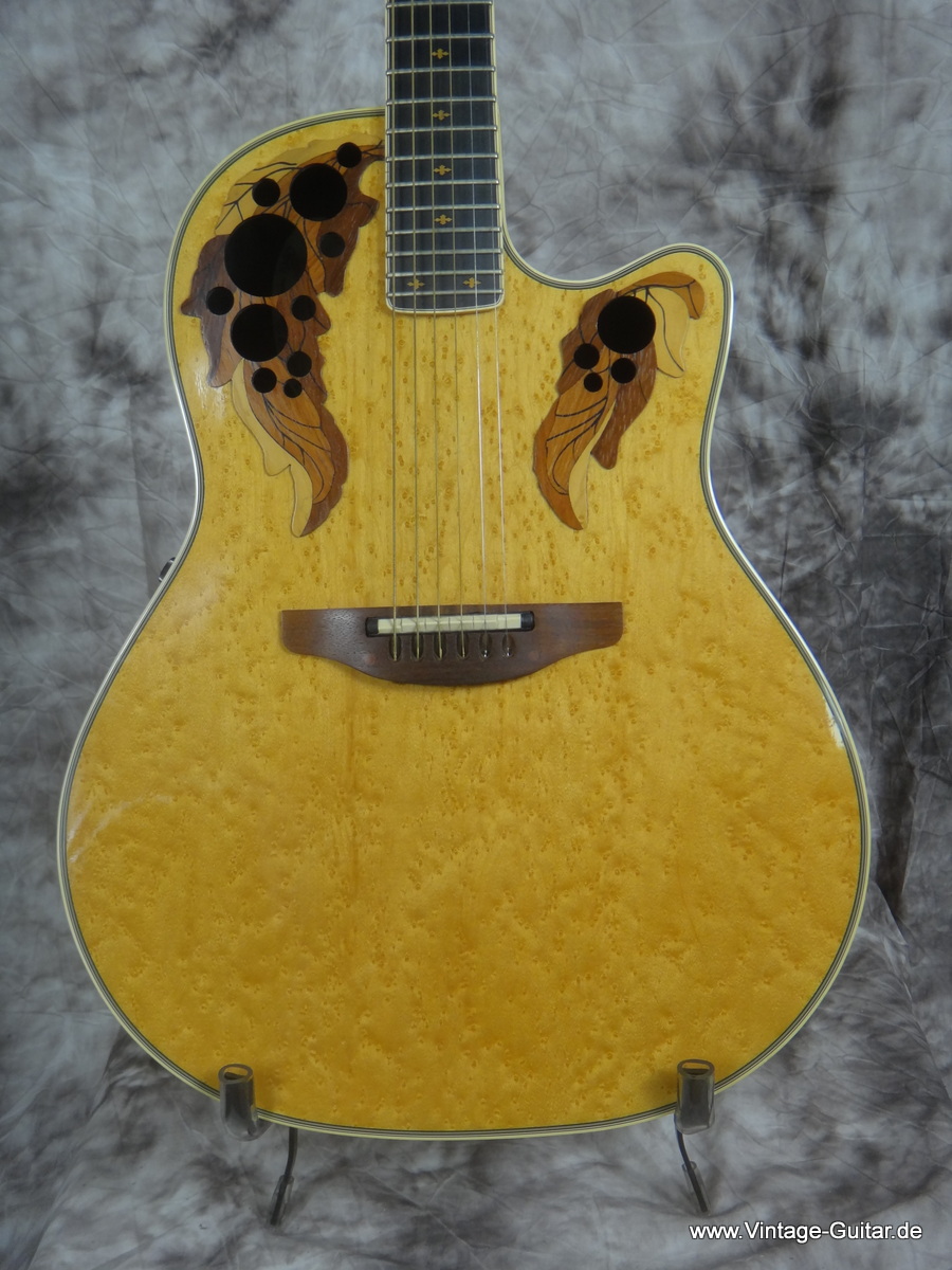 Ovation Condor cou Bird-Eye Maple Guitar vintage USA 60’s/70’s 