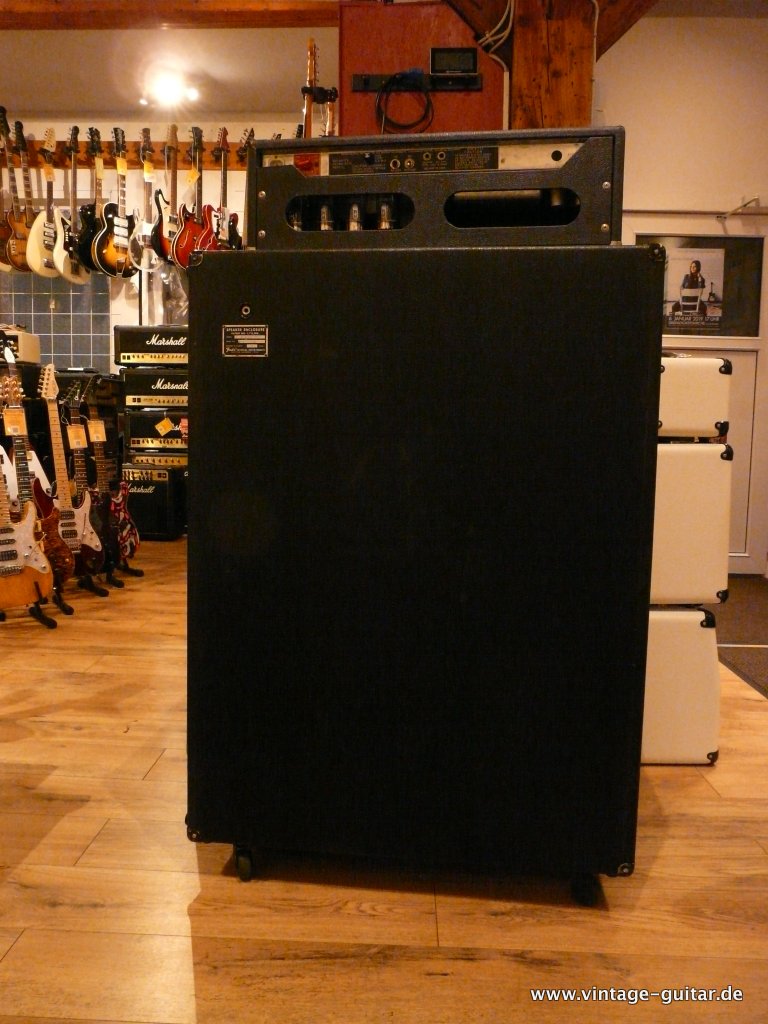 Fender Bassman 100 W 4x12 Cabinet 1977 C A 1257