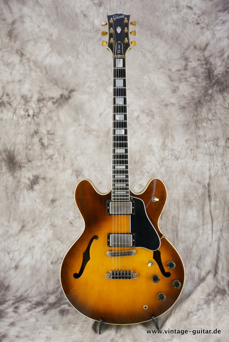 Gibson ES-347(HCH) with hardcase 1982年製作 www.krzysztofbialy.com