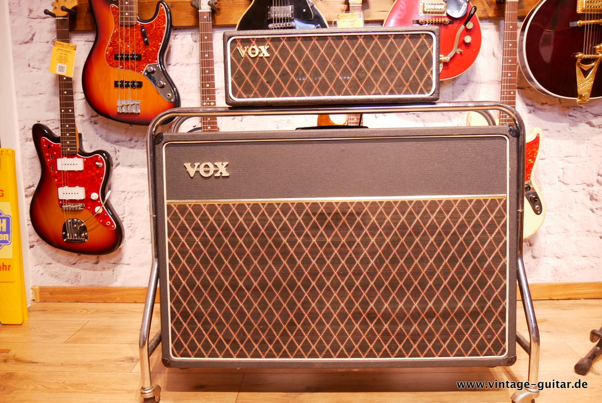 Vox Ac 50 Flat W Cabinet Surround Stand 1964 A 1257