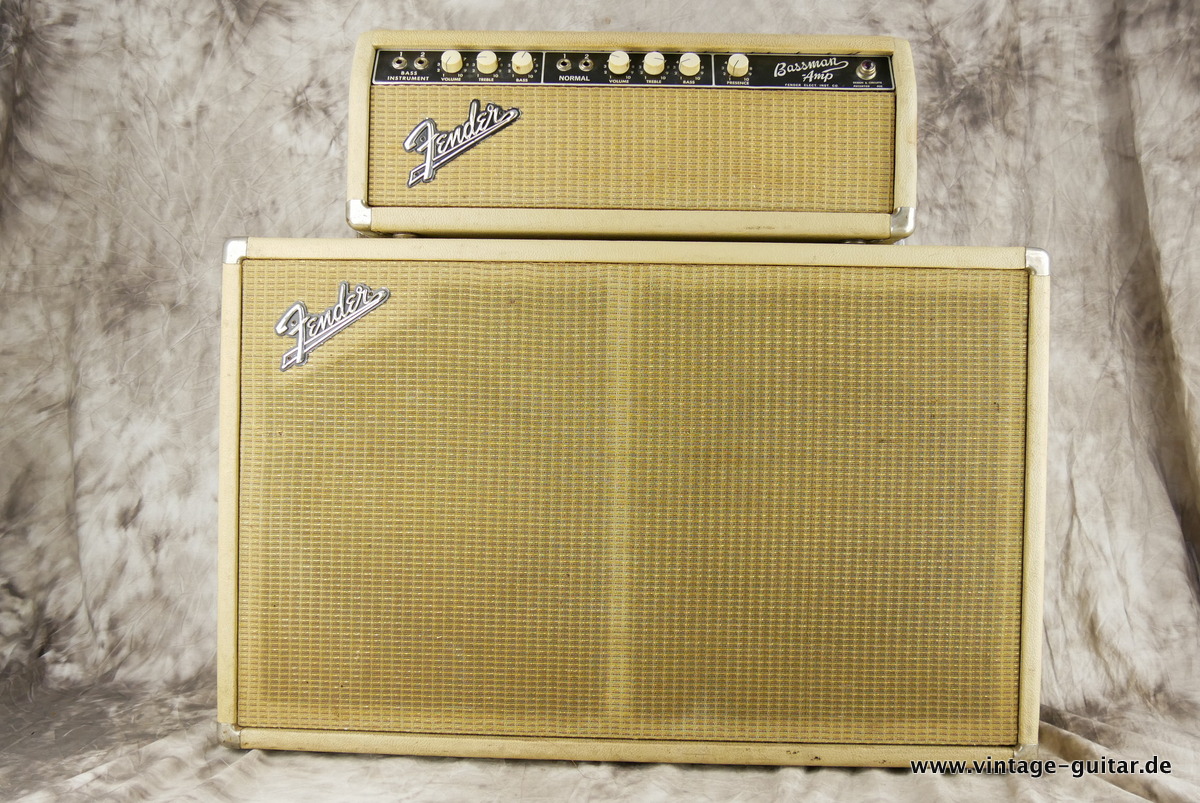 Fender Bassman Top U Cabinet 1964 A 1257